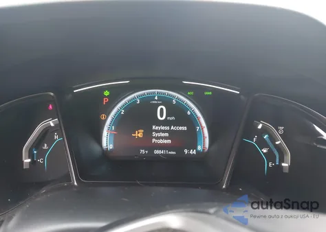 2021 Honda Civic Ex z USA, uszkodzony, nr VIN SHHFK7H69MU224928